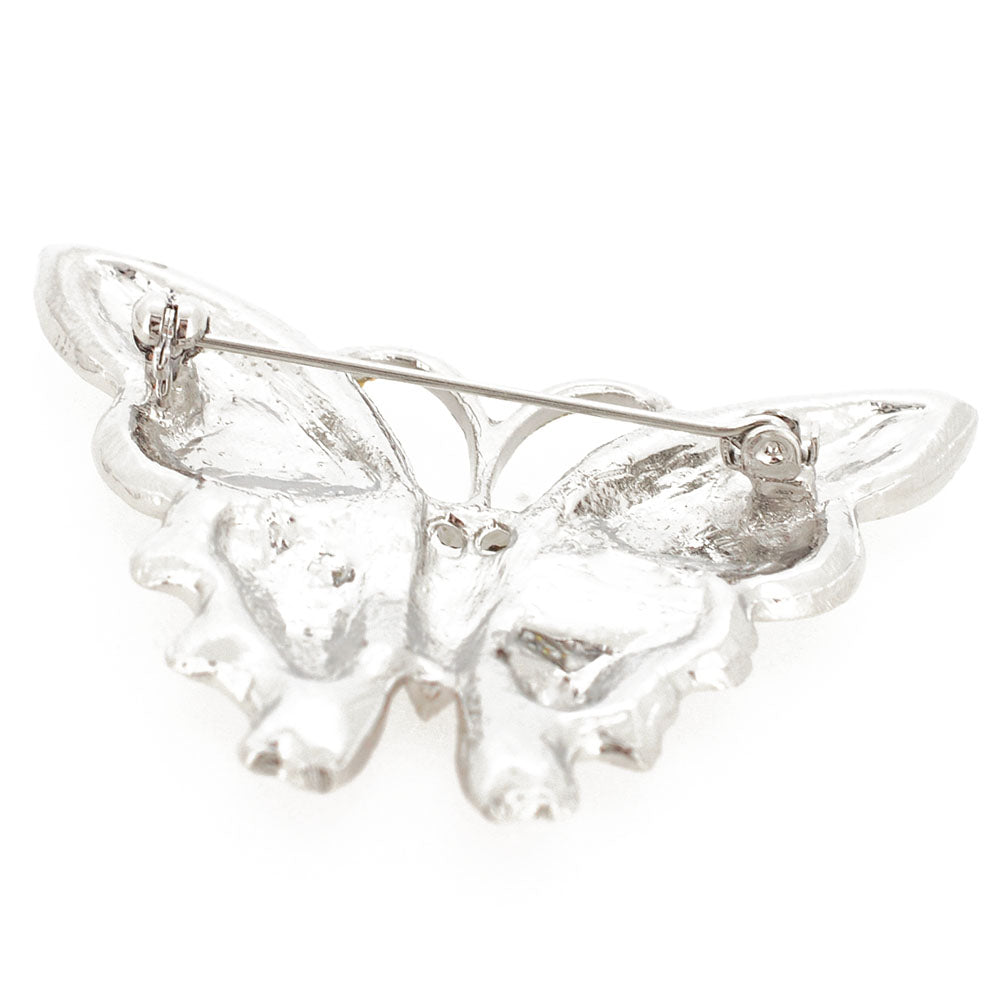 Multicolor Butterfly Crystal Pin Brooch