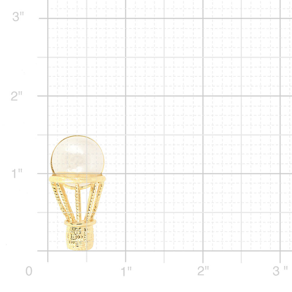 Pearl Air Balloon Pin Brooch