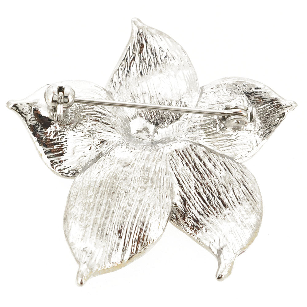 Purple Flower Pin Brooch