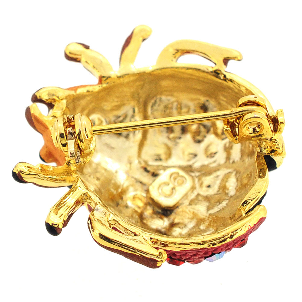 King Red Ladybug Pin Brooch