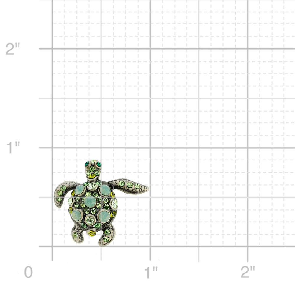Pacific Opal Sea Turtle Lapel Pin