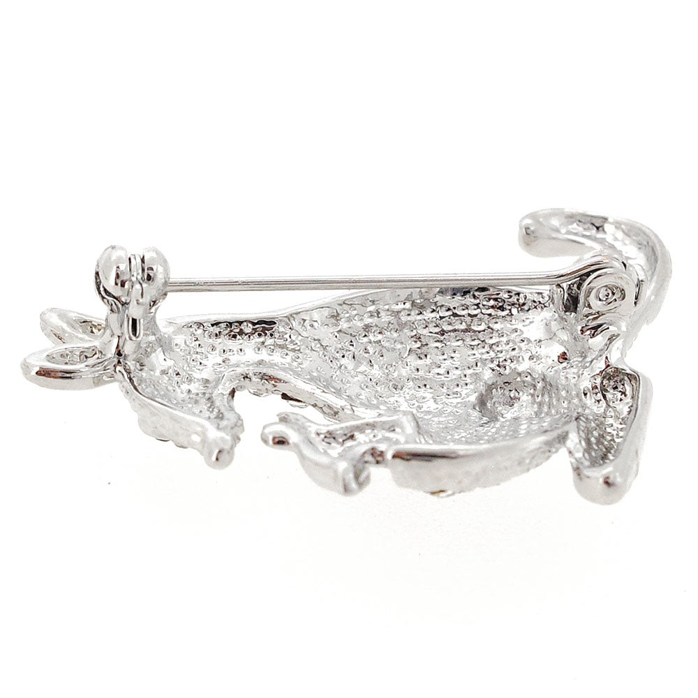 Mom And Baby Kangaroo Pin Brooch