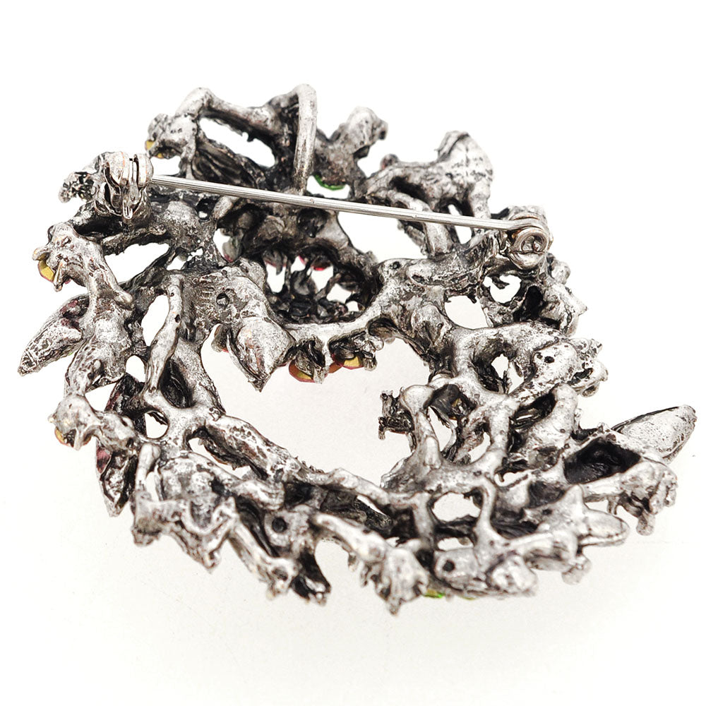 Multicolor Flower Wedding Brooch/Pendant