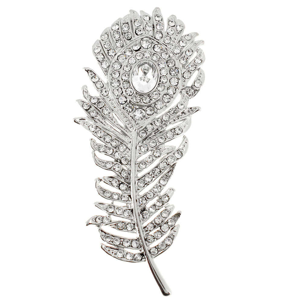 Peacock Feather Pin Brooch – Fantasyard