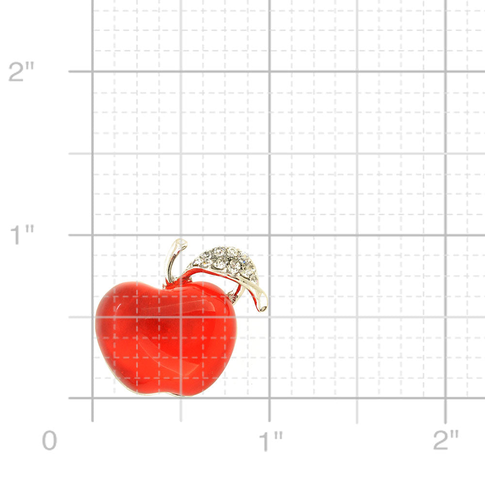Red Apple Teachers Lapel Pin
