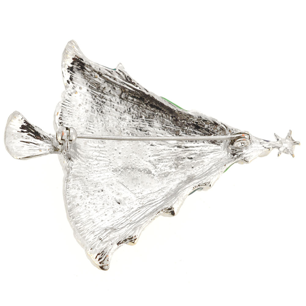 Multicolor Christmas Tree Pin Brooch