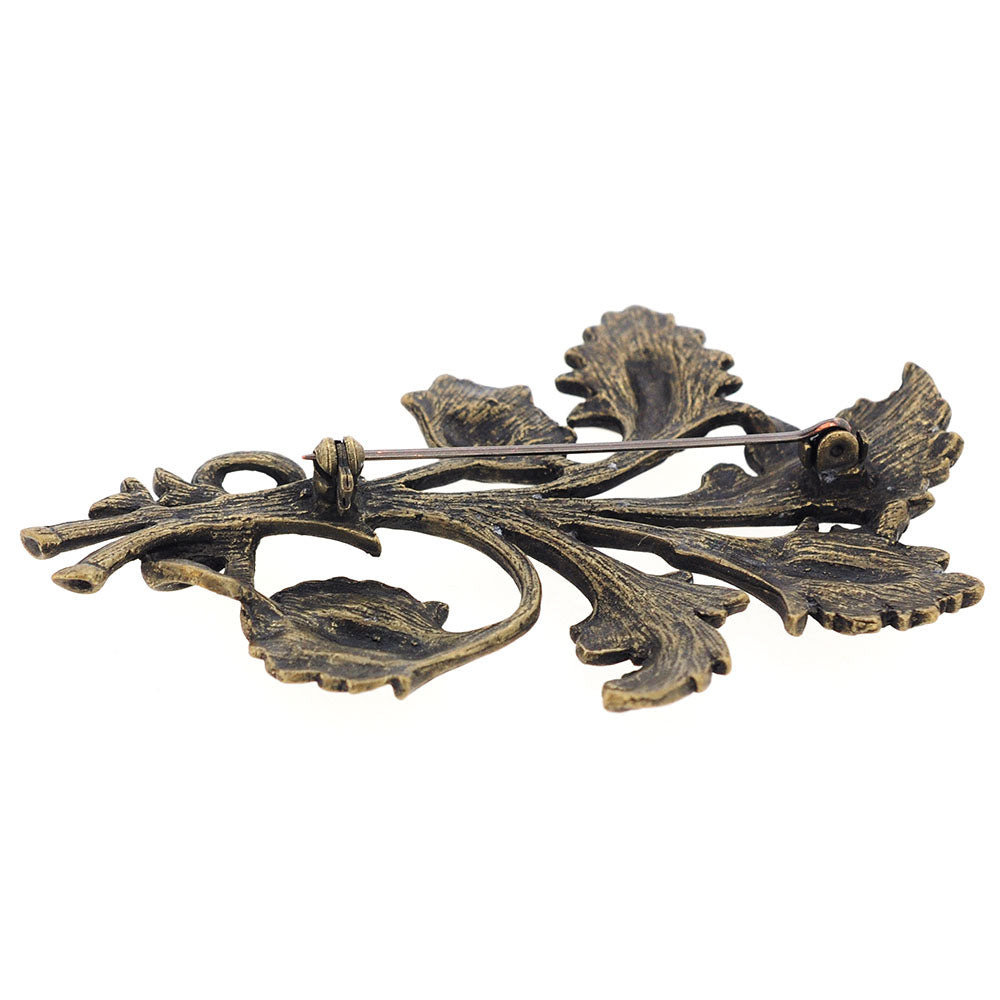 Vintage Style Flower Bouquet Pin