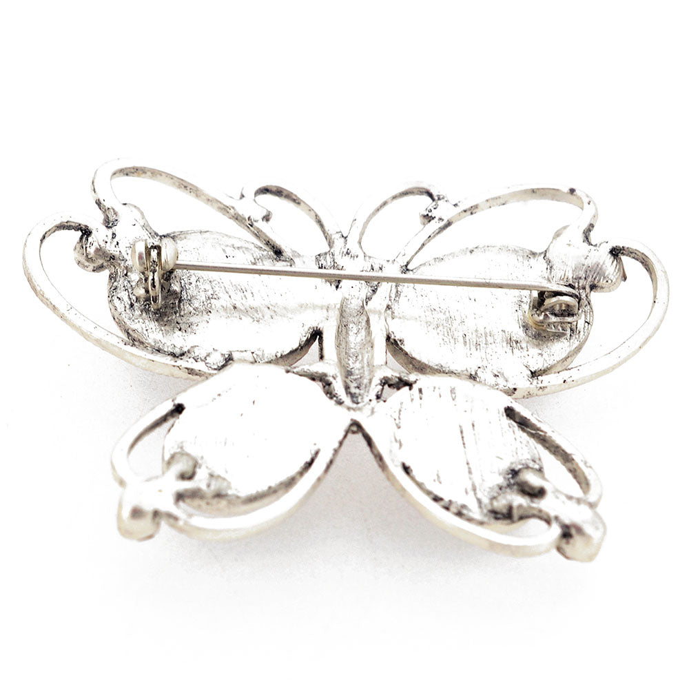 Purple Butterfly Pin Brooch