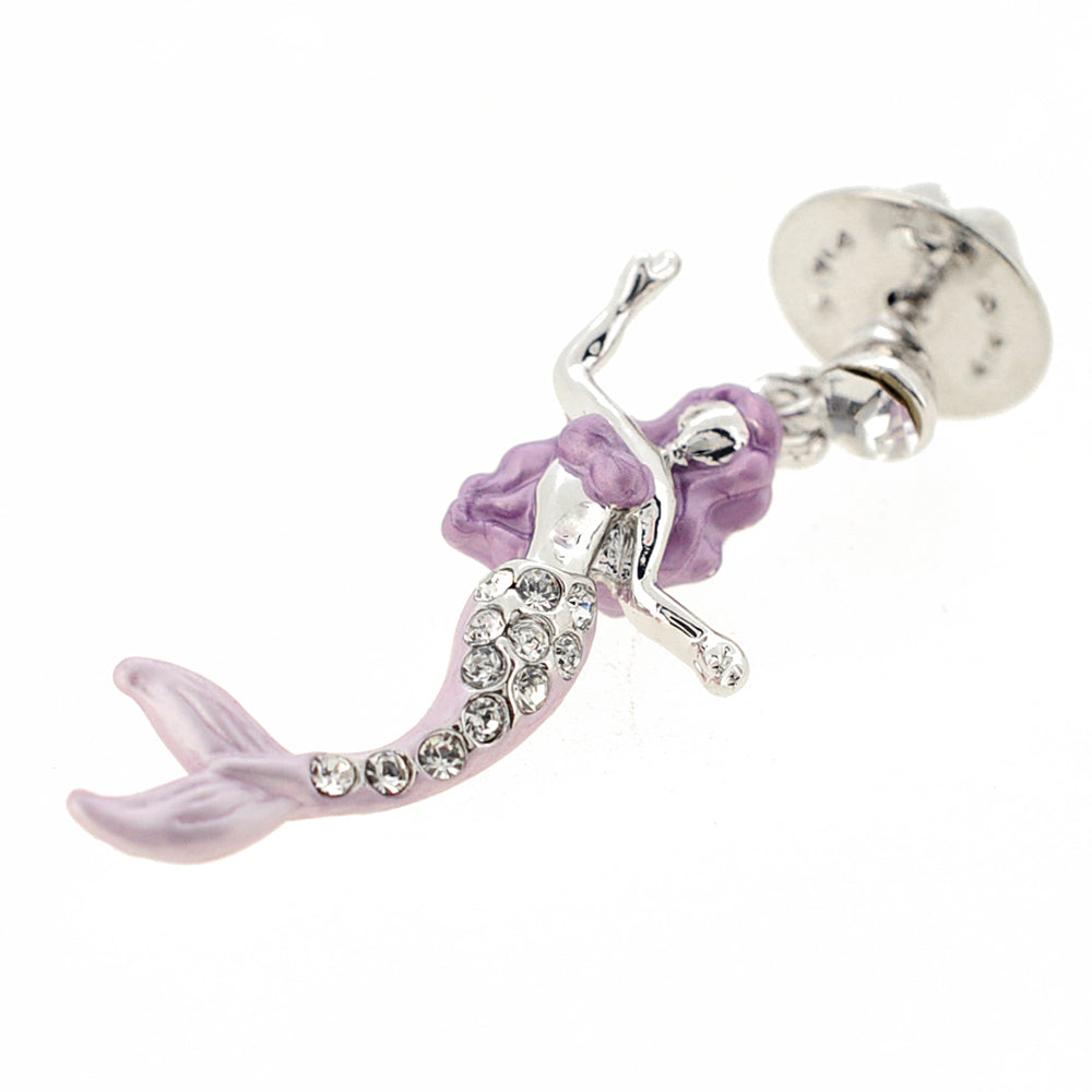 Light Violet Mermaid Lapel Pin