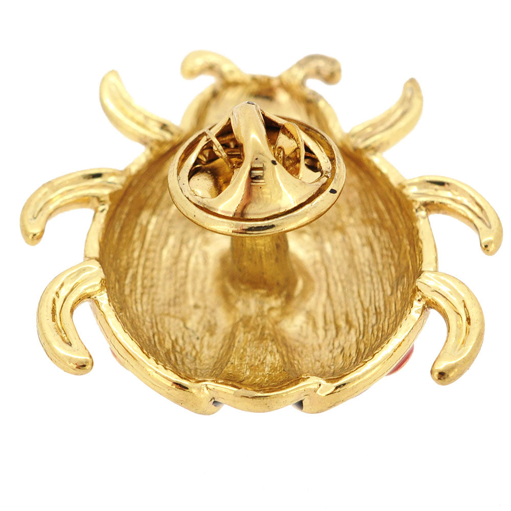 Red Ladybug Lapel Pin