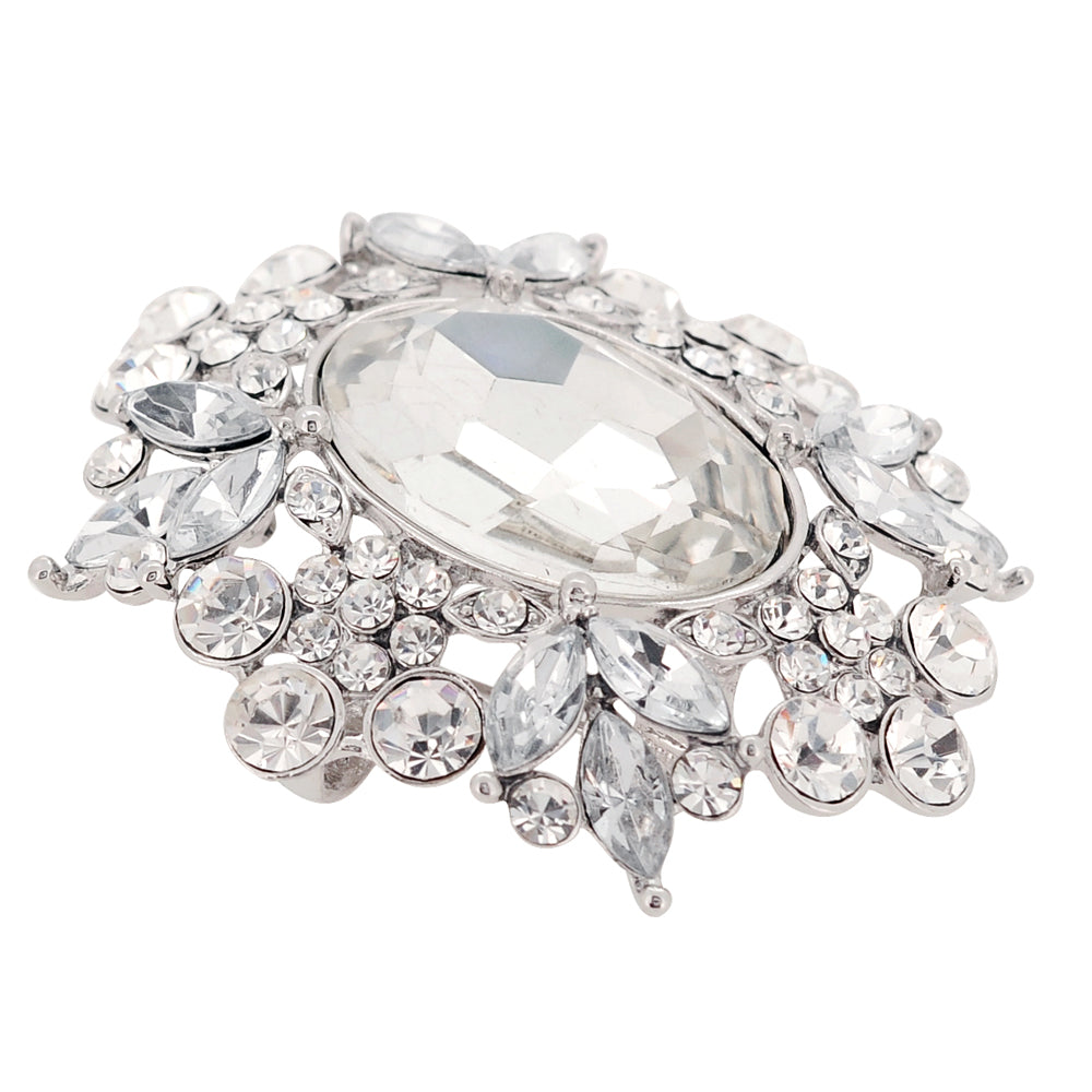 Moonlight Flower Pin Wedding Pin Brooch And Pendant