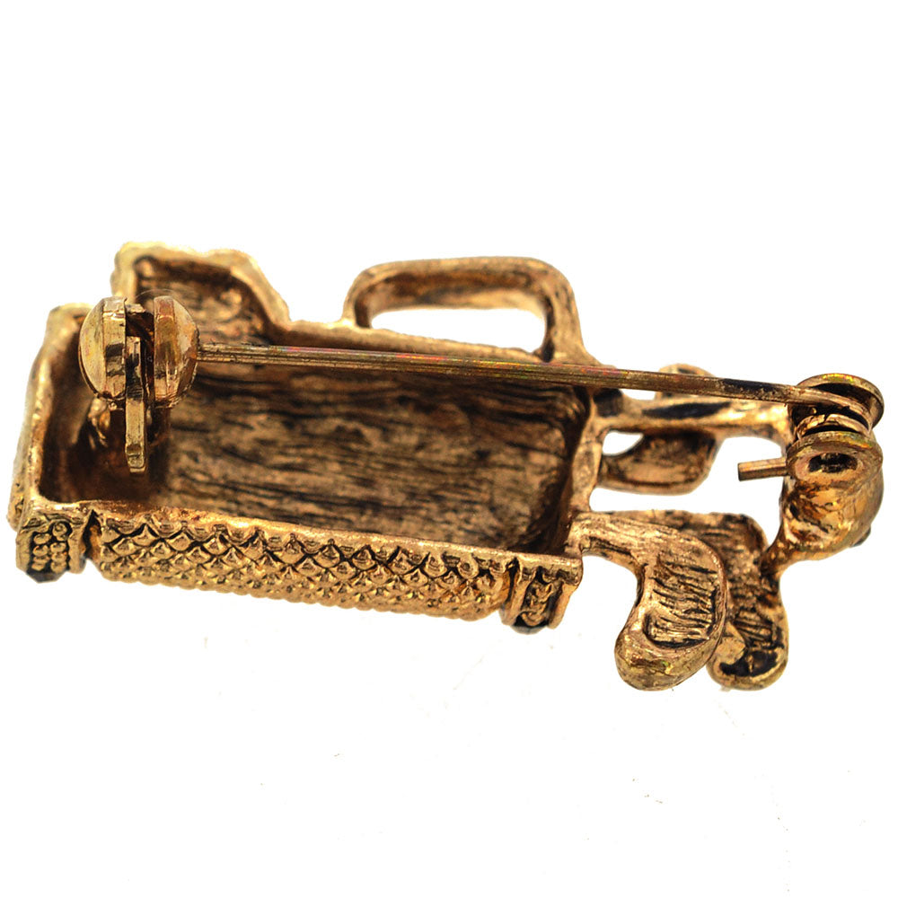 Golf Set Pin Brooch