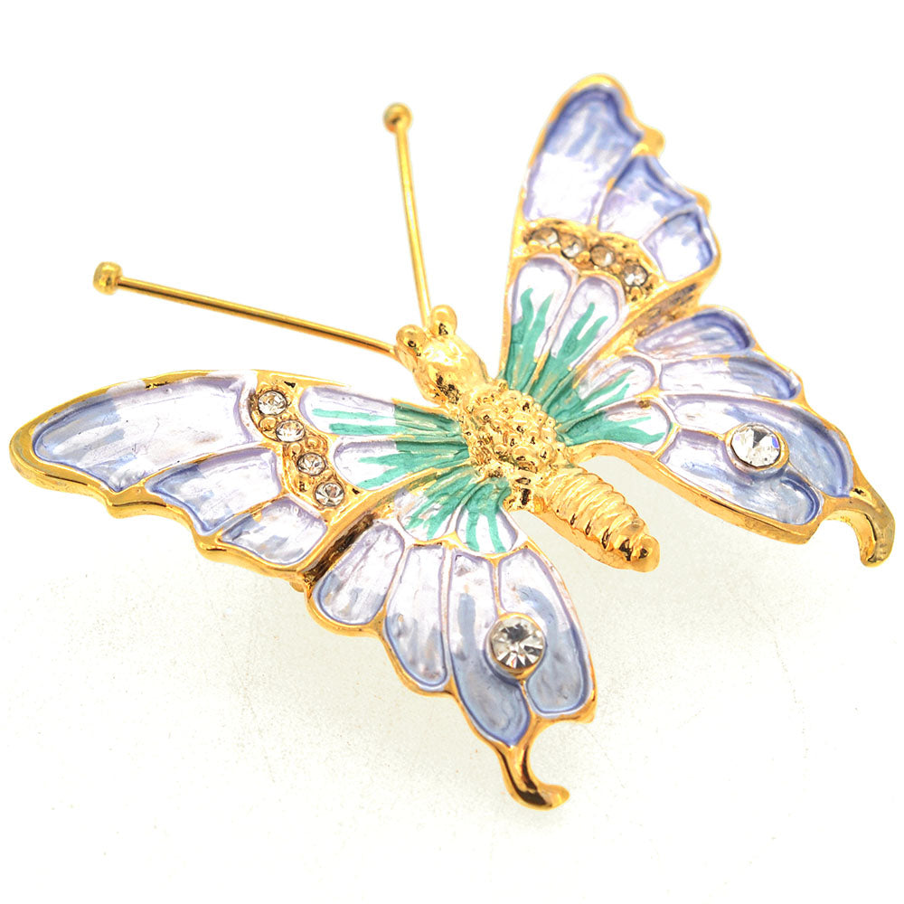 Light Lavender BUtterfly Pin Brooch