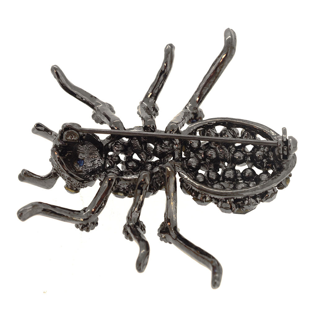 Black Ant Bug Pin Brooch