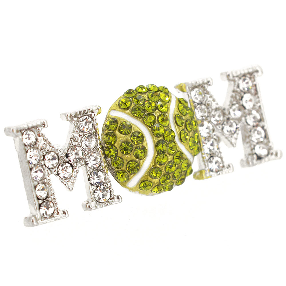 Tennis Mom Brooch Pin