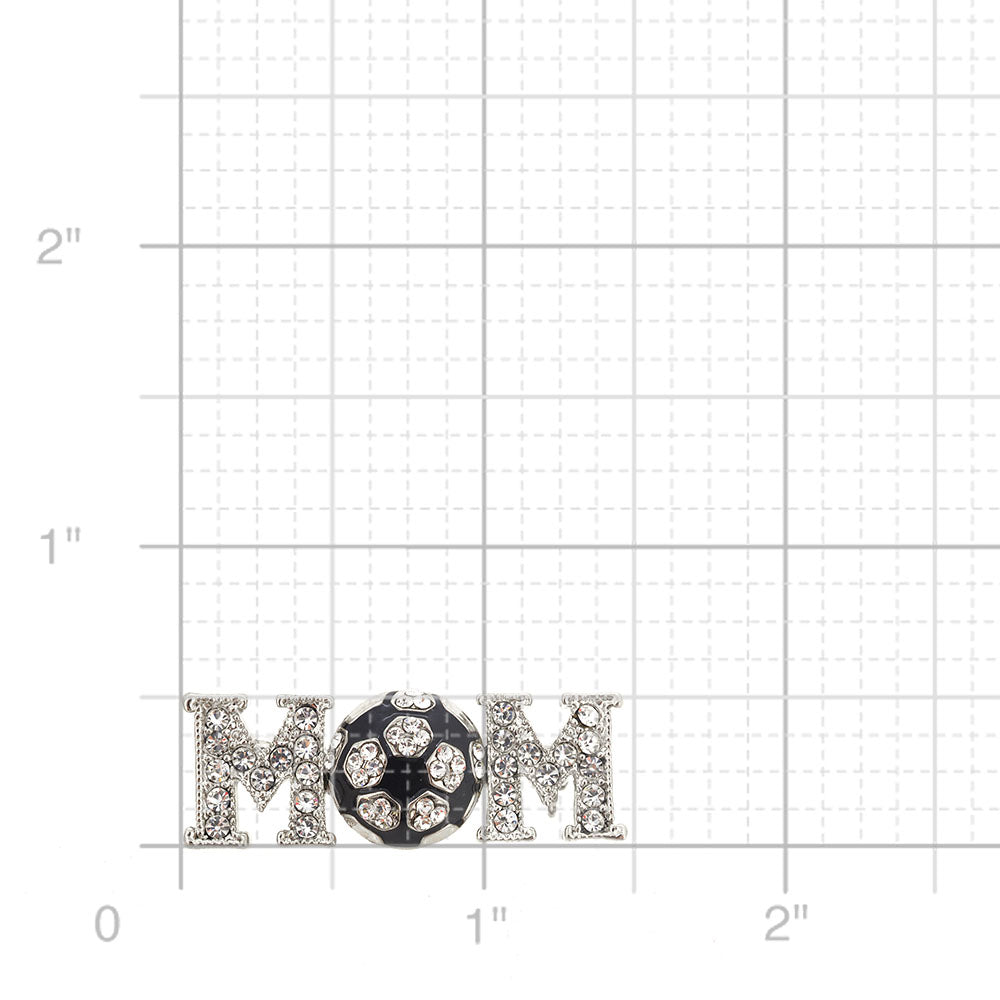Soccer Mom Brooch Pin