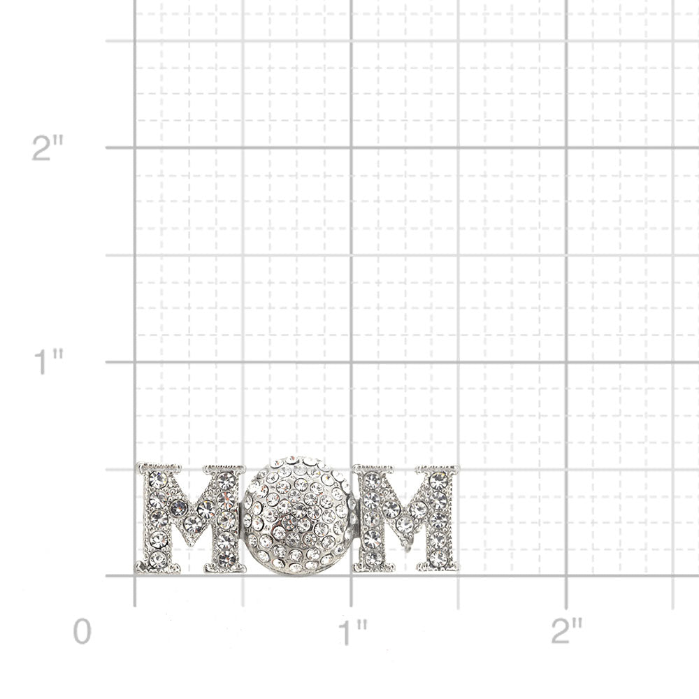 Golf Mom Brooch Pin