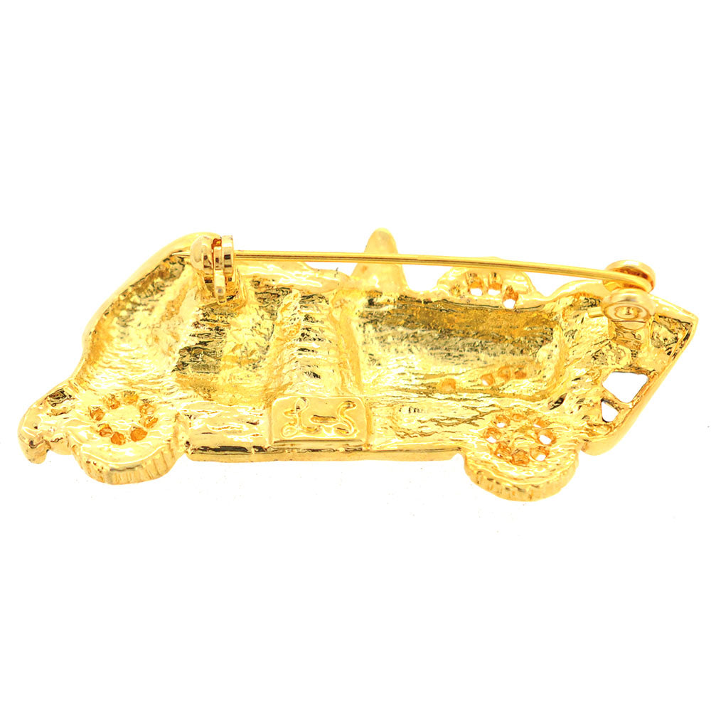 Vintagestyle Car Pin Brooch