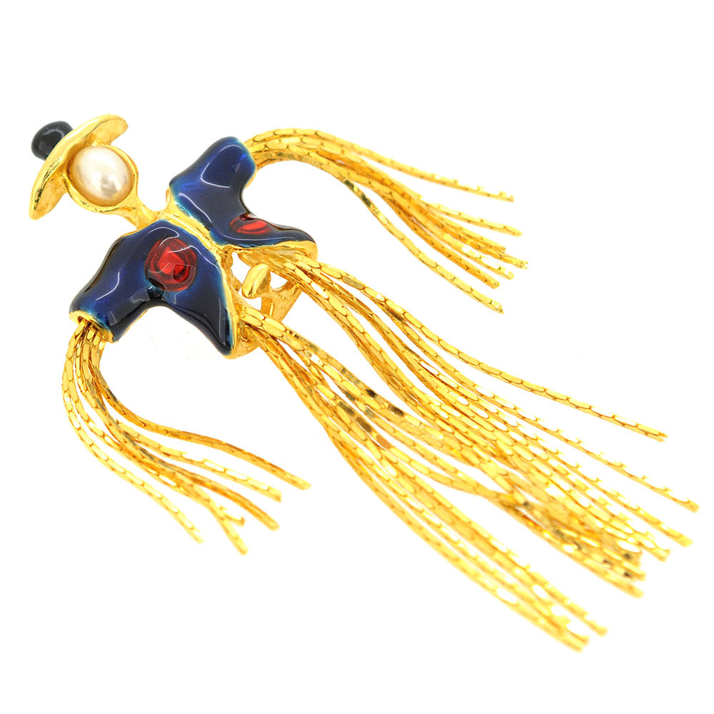 Scarecrow Pin Brooch