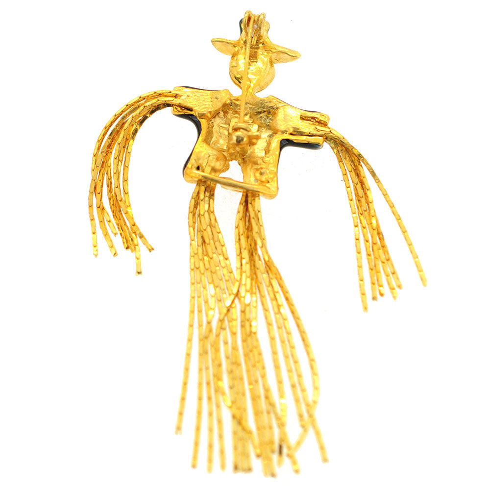 Scarecrow Pin Brooch