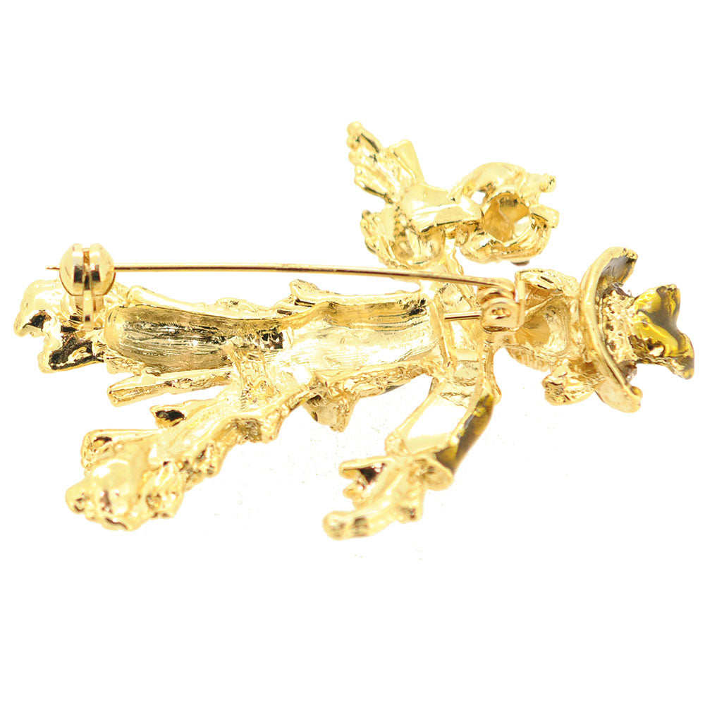 Scarecrow Pin Brooch
