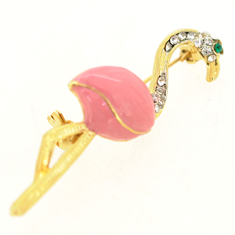 Pink Flamingo Pin Brooch