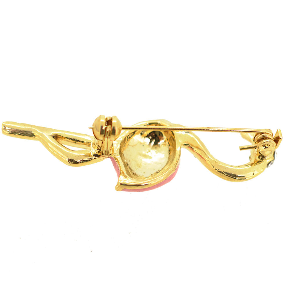Pink Flamingo Pin Brooch