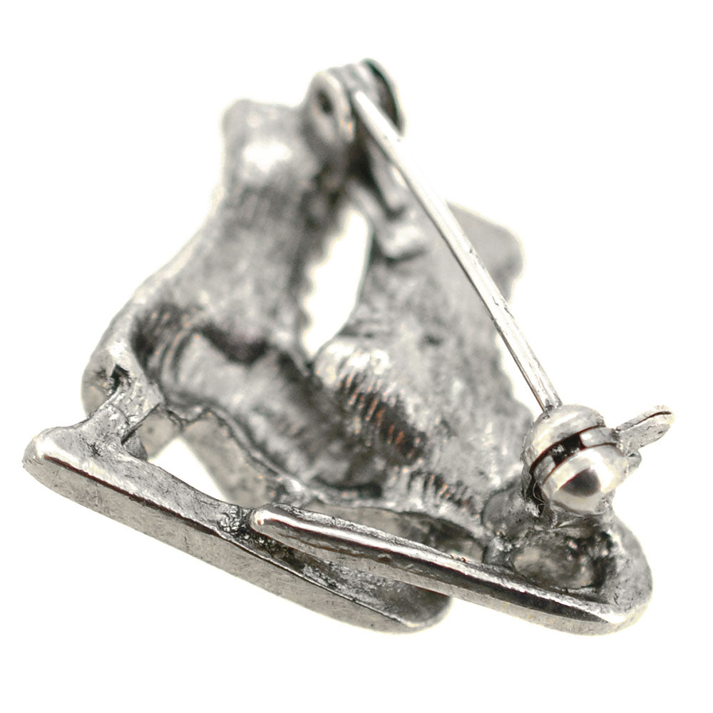 Ice Skating Shoes Brooch