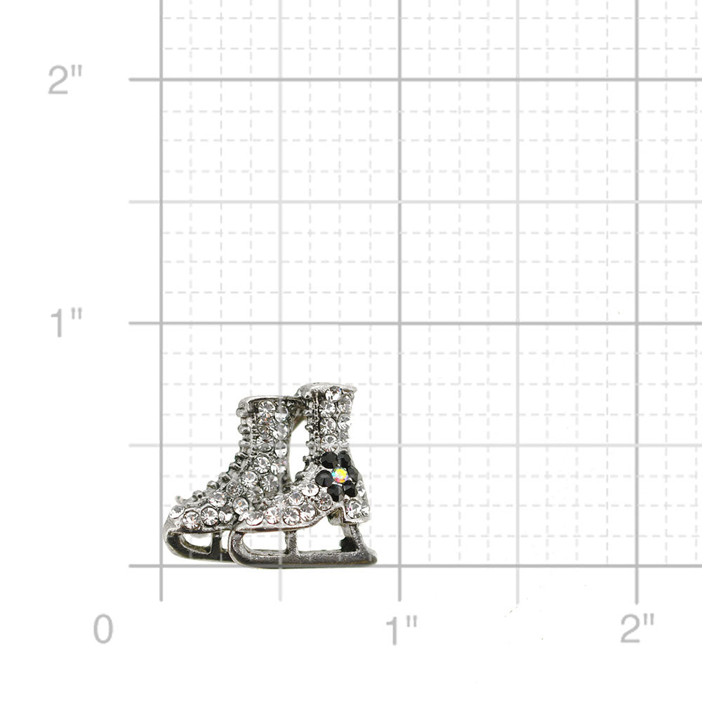 Ice Skating Shoes Brooch