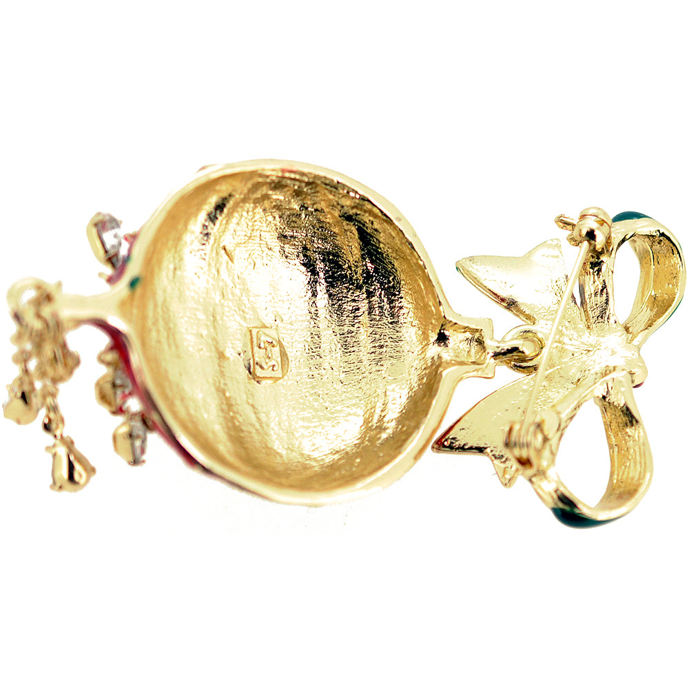 Christmas Tree Ornament Pin Brooch