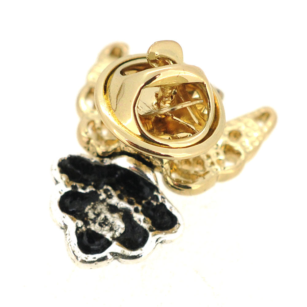 Vintage Two-Toned Crystal Angel