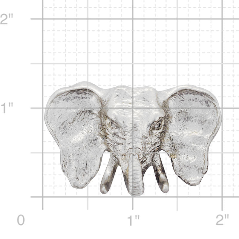 Elephant Head Pin Animal Pin Brooch