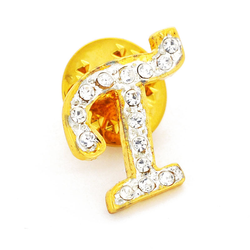 Letter T Lapel Pin