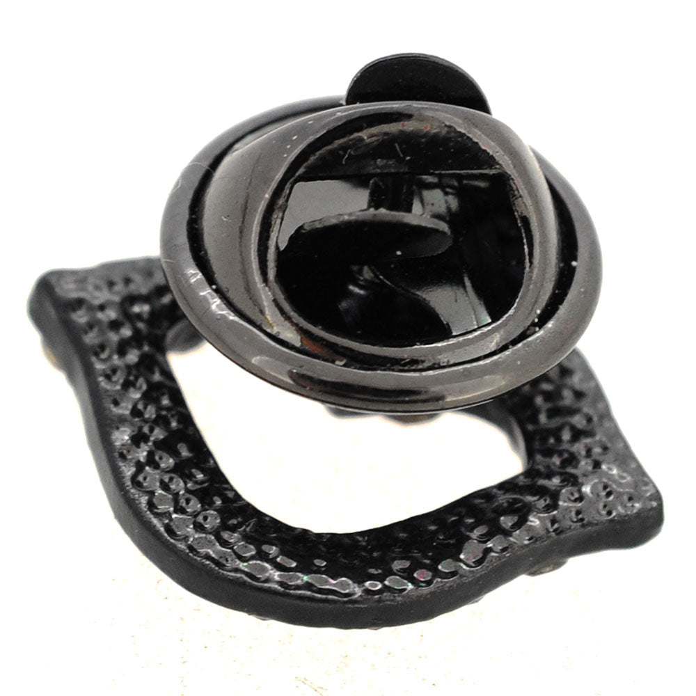 Red Lips Swarovski Crystal Lapel Pin