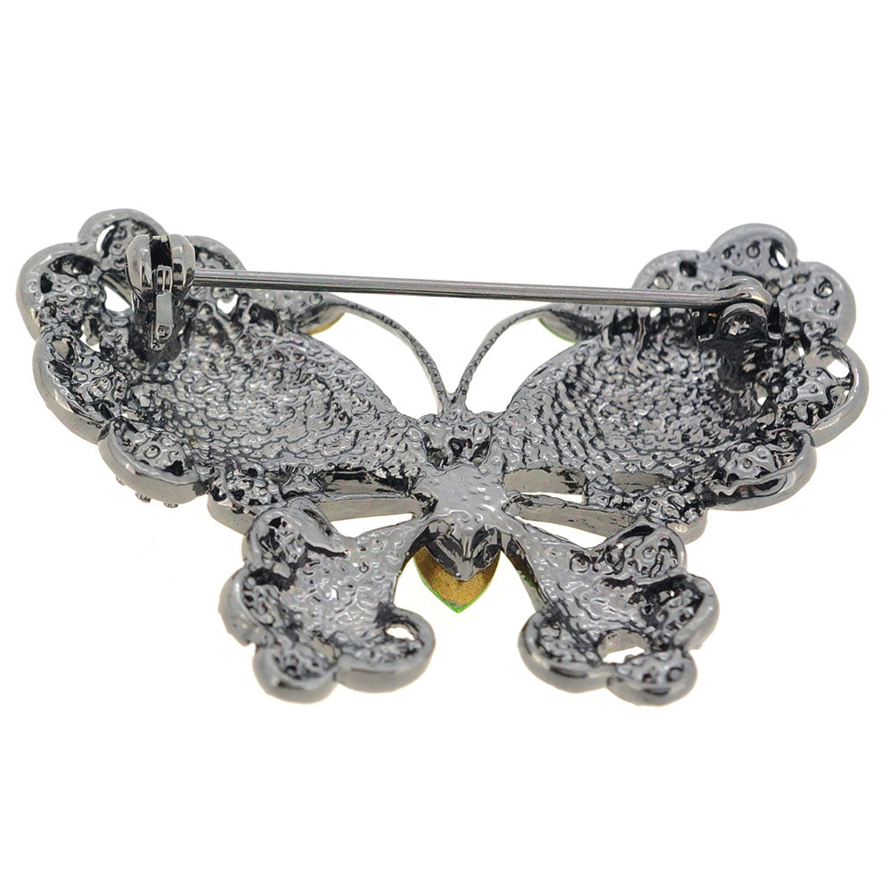 Multicolor Butterfly Brooch Pin