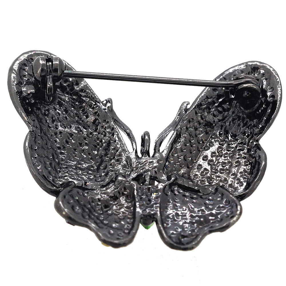 Multicolor Butterfly Brooch Pin