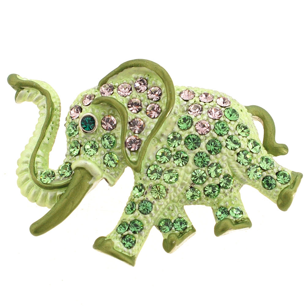 Swarovski elephant brooch sales