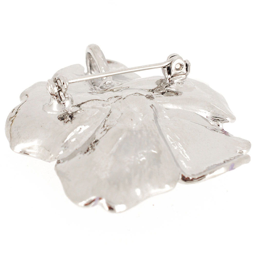 Light Purple Flower Pin Brooch And Pendant