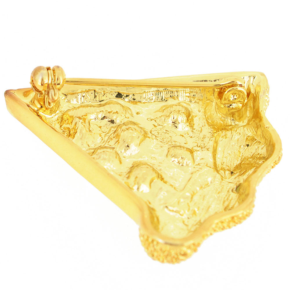 Multicolor Pizza Pin Fashion Brooch Pin