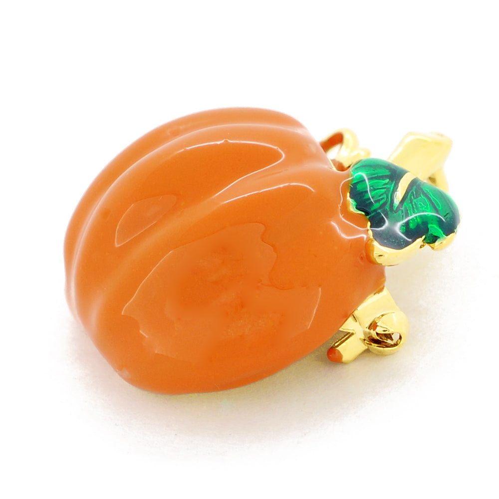 Pumpkin Fall Halloween Pin Brooch And Pendant