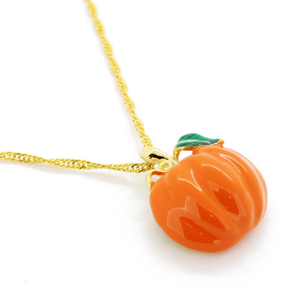 Pumpkin Fall Halloween Pin Brooch And Pendant