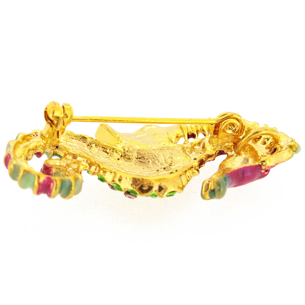 Multicolor Seahorse Pin