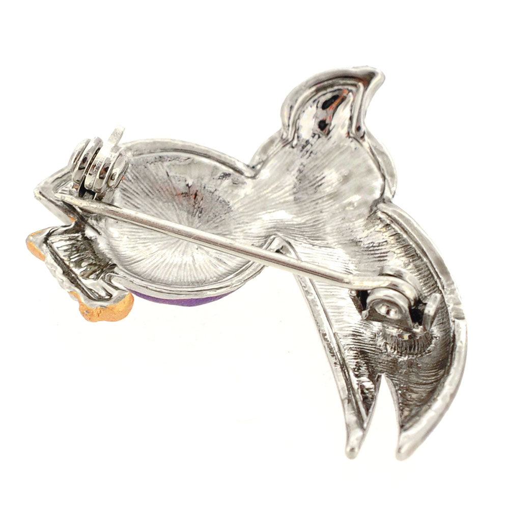 Purple Toucan Pin Brooch