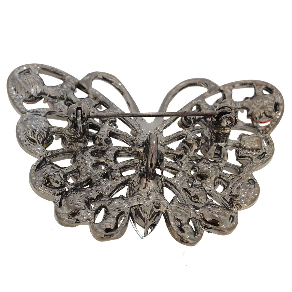 Multicolor Butterfly Pin Brooch And Pendant