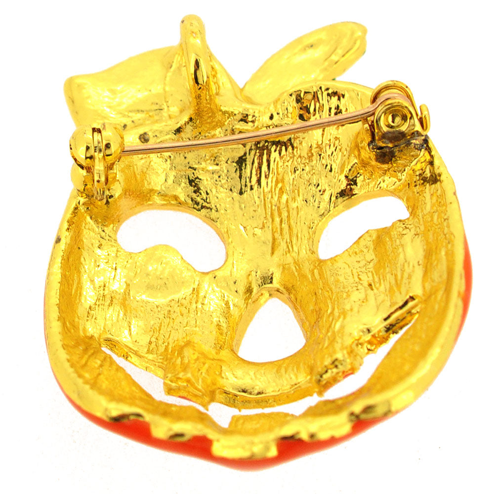 Pumpkin Halloween Brooch Pin And Pendant