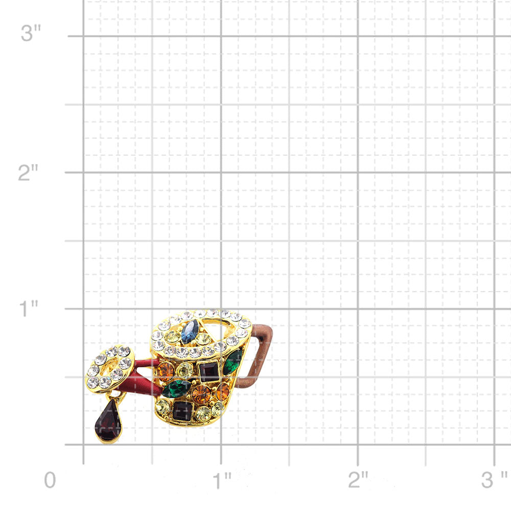 Multicolor Watering Can Pin