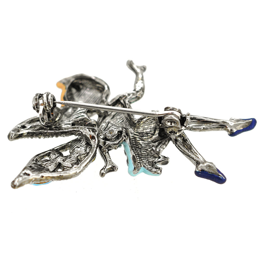 Blue Fairy Pin Brooch