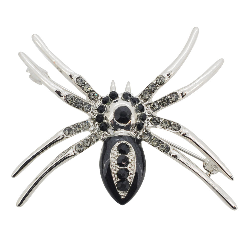 Black Belly Pin Brooch