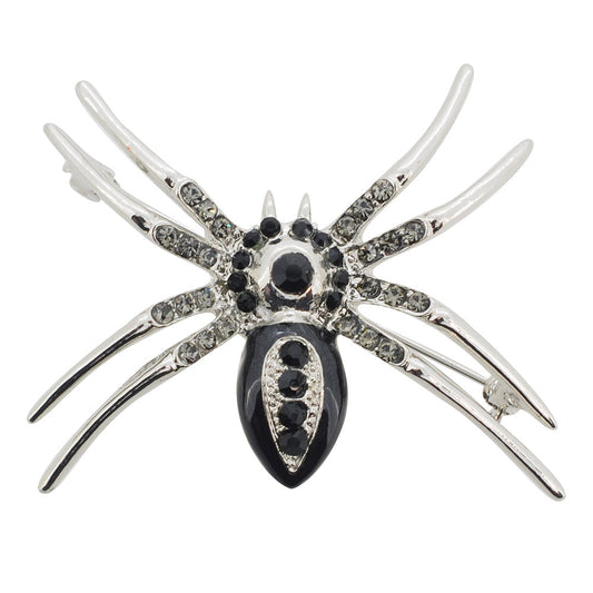 Black Belly Pin Brooch