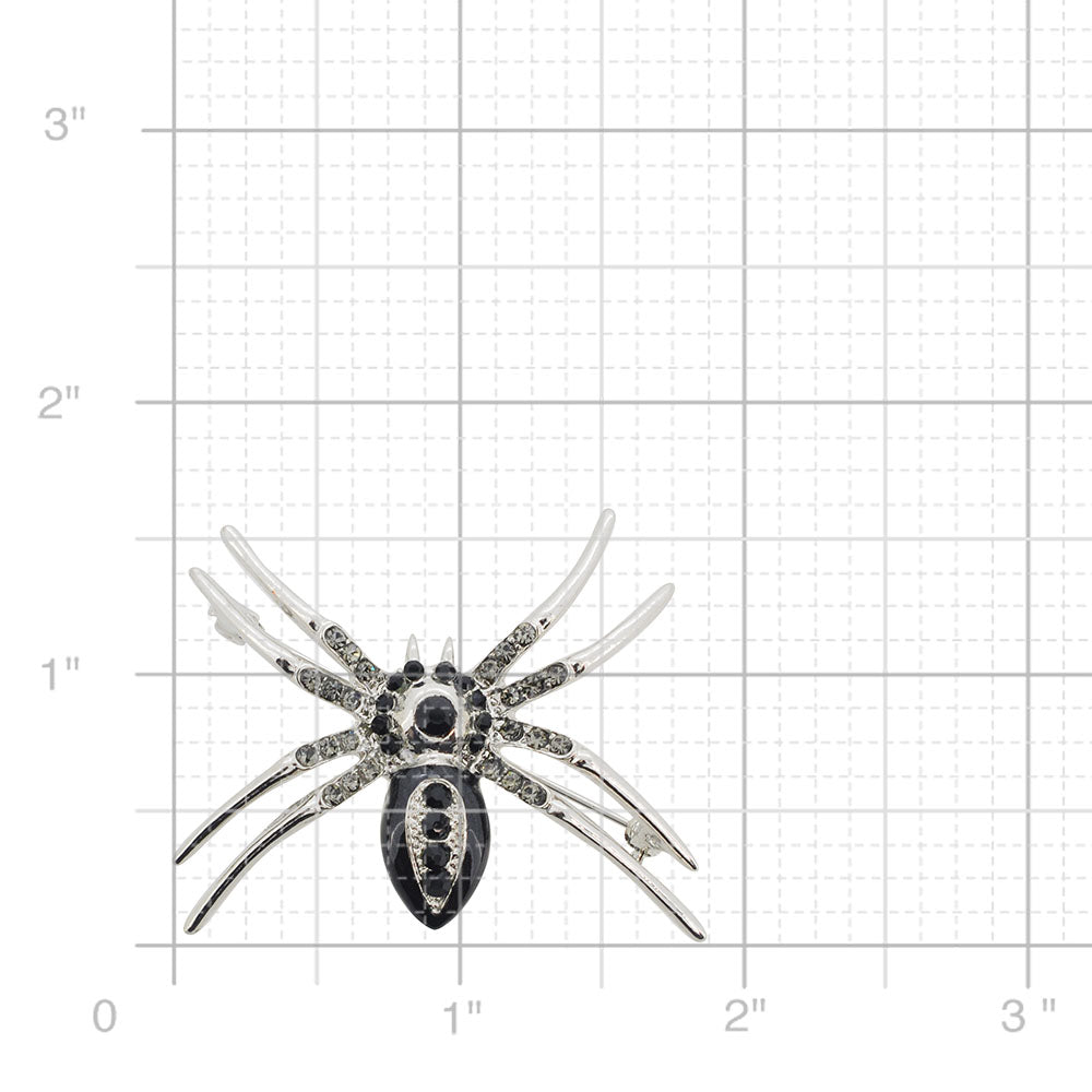 Black Belly Pin Brooch